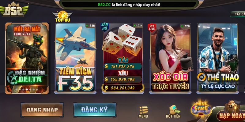 KHO GAME BÀI ĐỔI THƯỞNG CỰC PHONG PHÚ