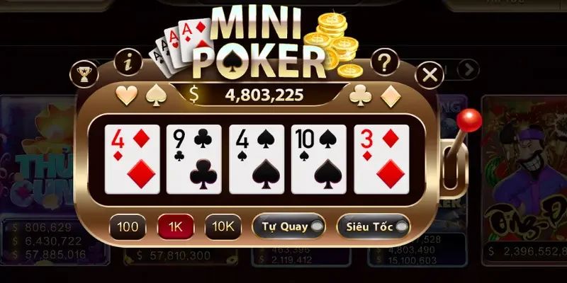 Giới thiệu về mini poker b52 club