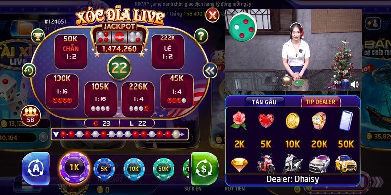 Giới thiệu về Xóc Đĩa Livestream B52 Club